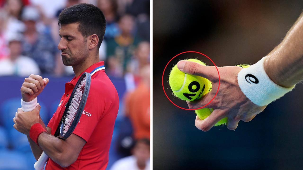 The balls themselves are a problem heading into the Australian Open.