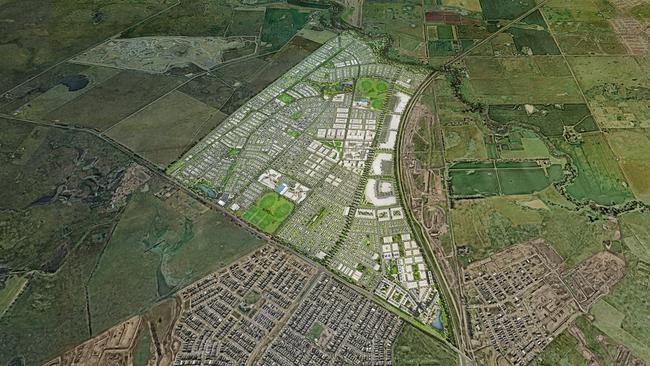 A render showing how Jubilee estate is expected to look when completed.