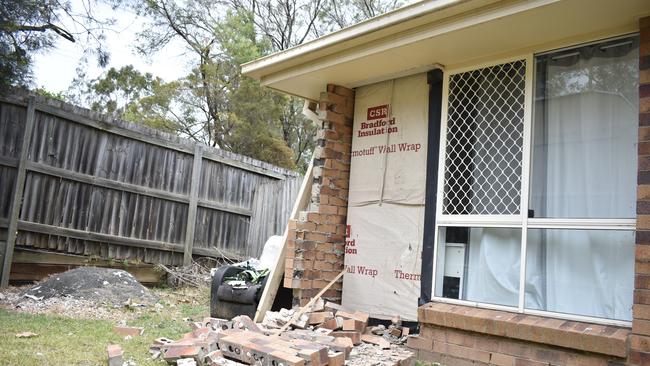 The front of the house. Picture: Peta McEachern