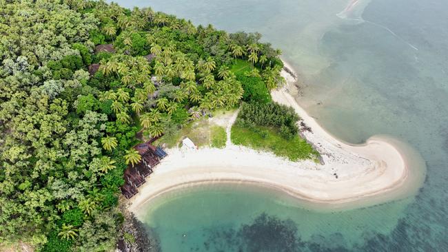 Hong Kong businessman Benny Wu has owned Double Island Resort, off the coast of Palm Cove in Far North Queensland, since 2012. He has allowed the facilities to fall into a state of neglect and disrepair, in breach of his lease conditions set out by the Queensland Government, which has now commenced legal action against his Fortune Island Holding Company in Queensland’s Land Court. Picture: Brendan Radke