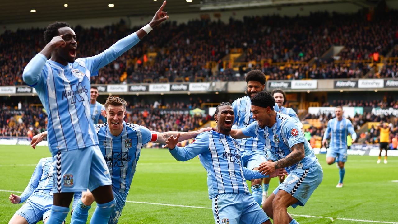 Wright scored deep into second half stoppage time to secure the win. (Photo by Marc Atkins/Getty Images)