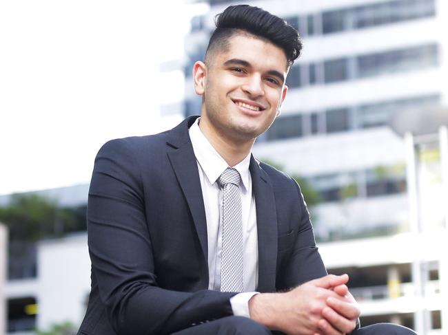 Ricky Rangra pictured outside his office in Parramatta on the Thursday 17th of September 2020.Picture: Christian Gilles