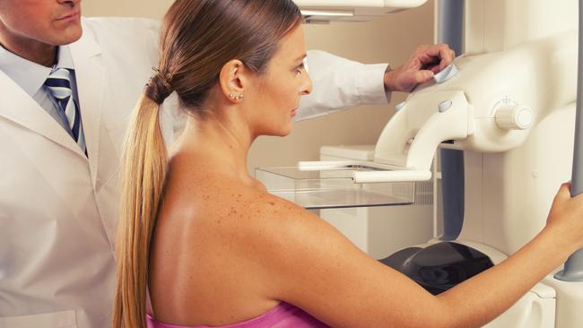 Mammograms are not good at finding breast cancer if you have ‘dense’ breasts. Picture: Getty Images