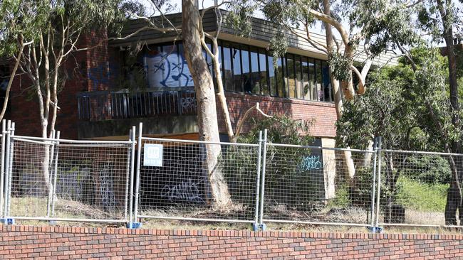 The gym has been derelict since it shut its doors in 2016. Picture: George Salpigtidis