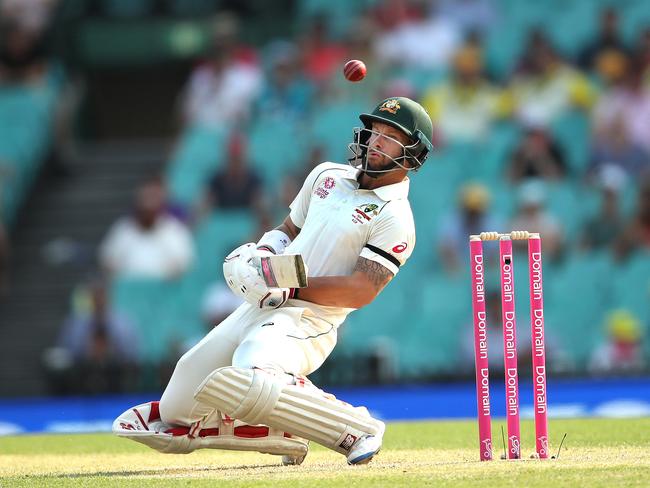 Matthew Wade was not intimidated despite copping a barrage of short balls last summer. Picture. Phil Hillyard