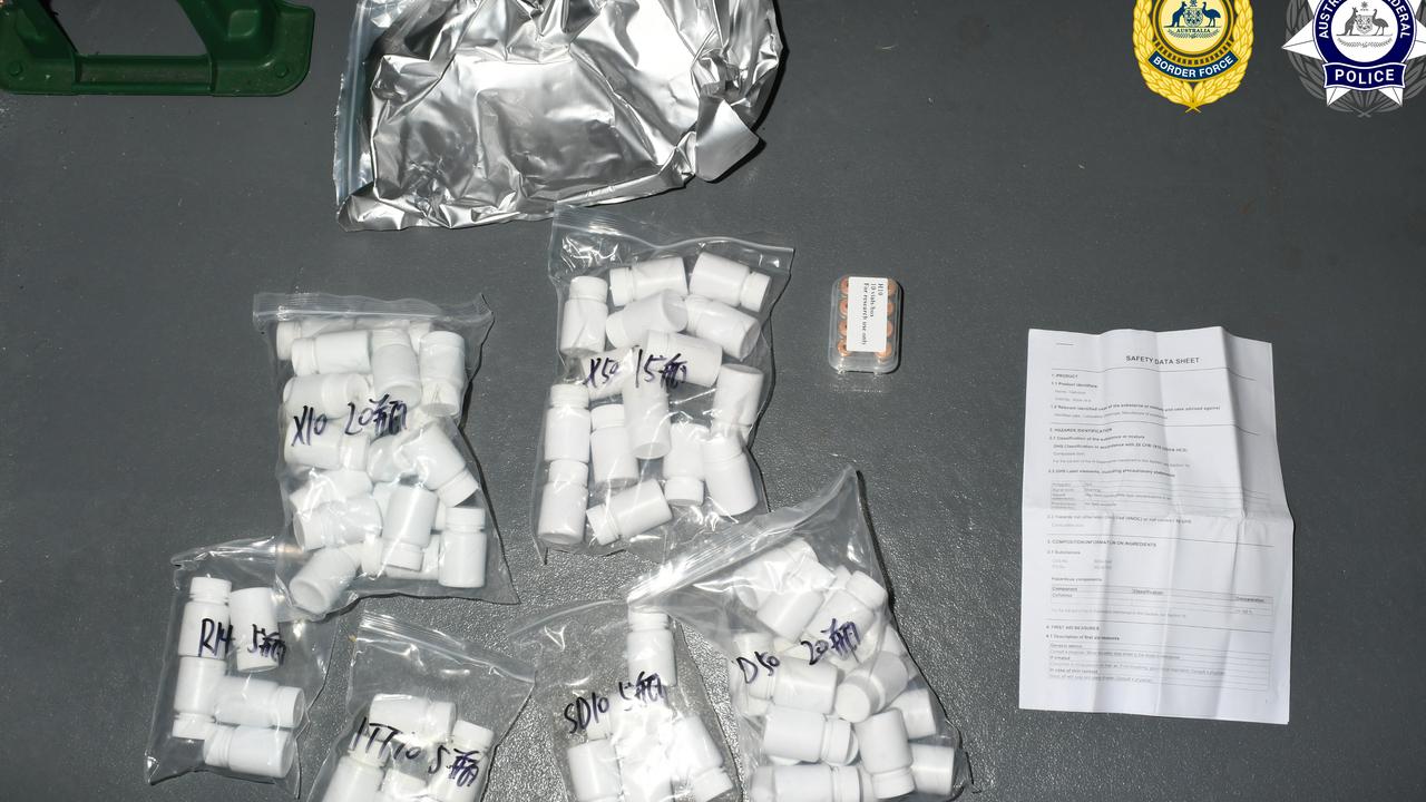 Some of what police allegedly found in the raids. Picture: Supplied