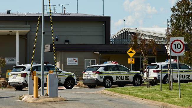 Emergency services called to Yatala Labour Prison in Northfield. Picture: MATT LOXTON