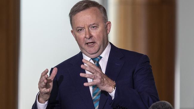 Labor leader Anthony Albanese has diminished the national cabinet that he wants to join. Picture: Gary Ramage