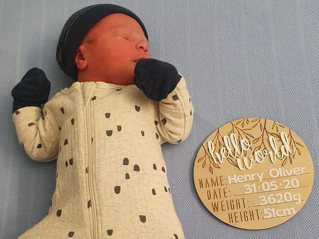 Henry Oliver Csik was born on May 31 weighing 3.62kg at Mackay Base Hospital. He is the son of Kerryn and Anton Csik and a little brother to Ethan Csik.