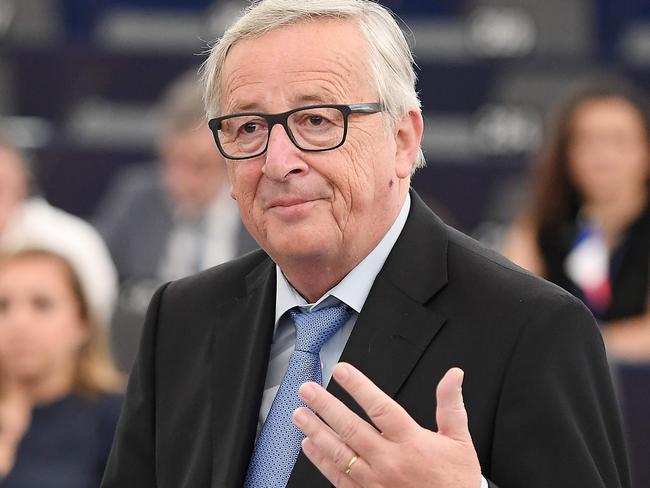 European Commission president Jean-Claude Juncker said the US move was “protectionism, pure and simple”. Picture: AFP