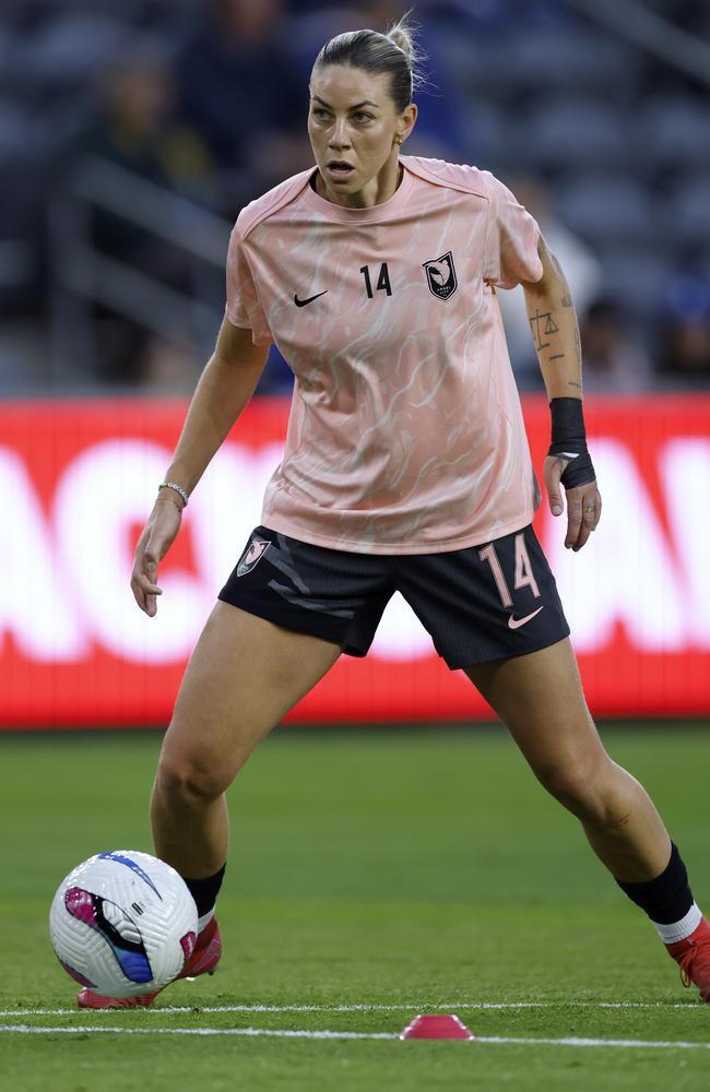 Kennedy plays for Angel City FC in LA. Picture: Harry How/NWSL via Getty Images