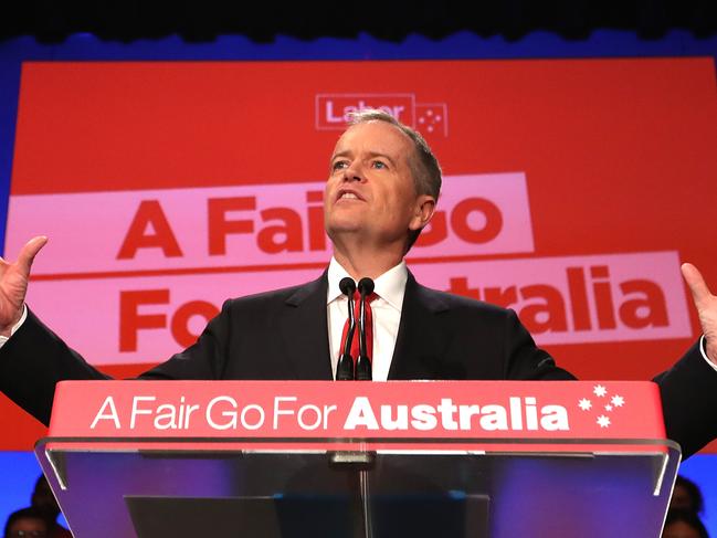 Mr Shorten today announced a $40 million training program for disability carers. Picture: Kym Smith