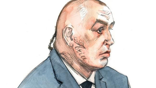 Lionel Patea pleaded guilty for the murder of Tara Brown. Illustration: Jonathon Bentley