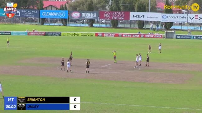 Replay: SANFL Juniors grand finals - Brighton Bombers Black v Unley Jets Blue (U12 div 1)