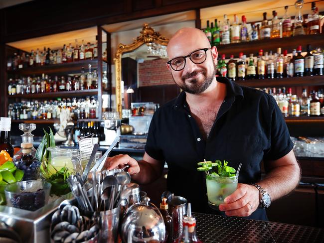 Michael Madrusan at The Everleigh in Fitzroy. Picture: Rebecca Michael.