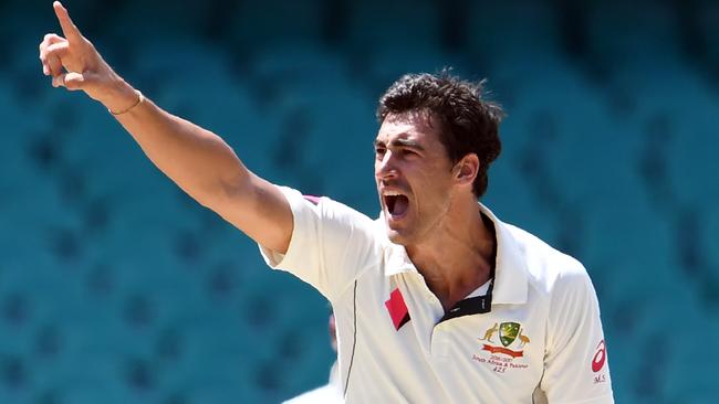 Mitchell Starc is back to his swinging best. Picture: AFP Photo