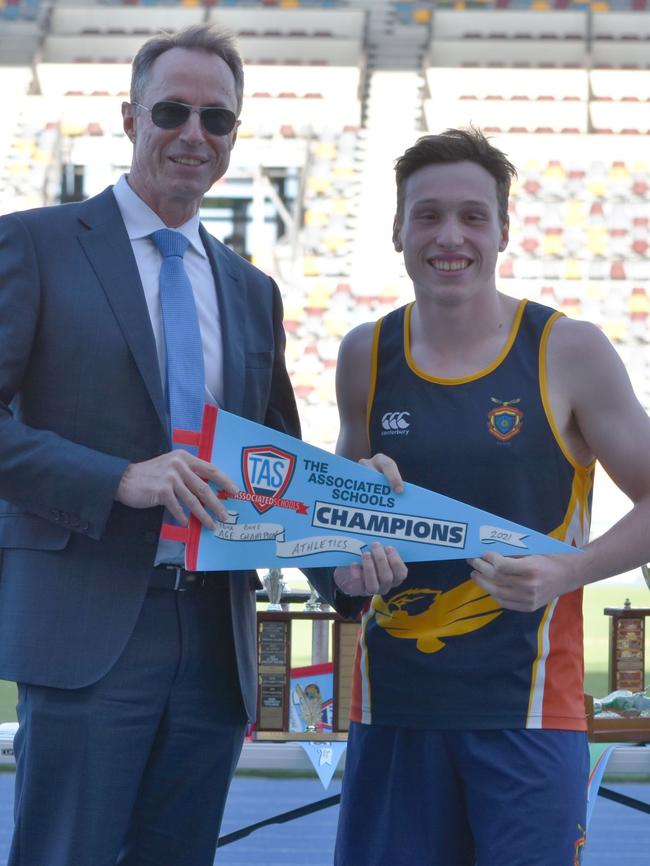 WestMAC athlete Hamish Hunt led the way as 16 years age champion at the TAS championships.