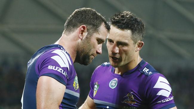 Cameron Smith and Cooper Cronk. Smith says the ‘big three’ still have plenty left to offer the game.