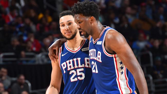 Ben Simmons and Joel Embiid have built up quite a fan base.