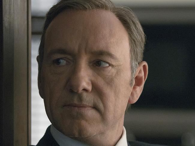 Kevin Spacey and Robin Wright in season 2 of Netflix's "House of Cards." Photo credit: Nathaniel Bell Picture: Supplied