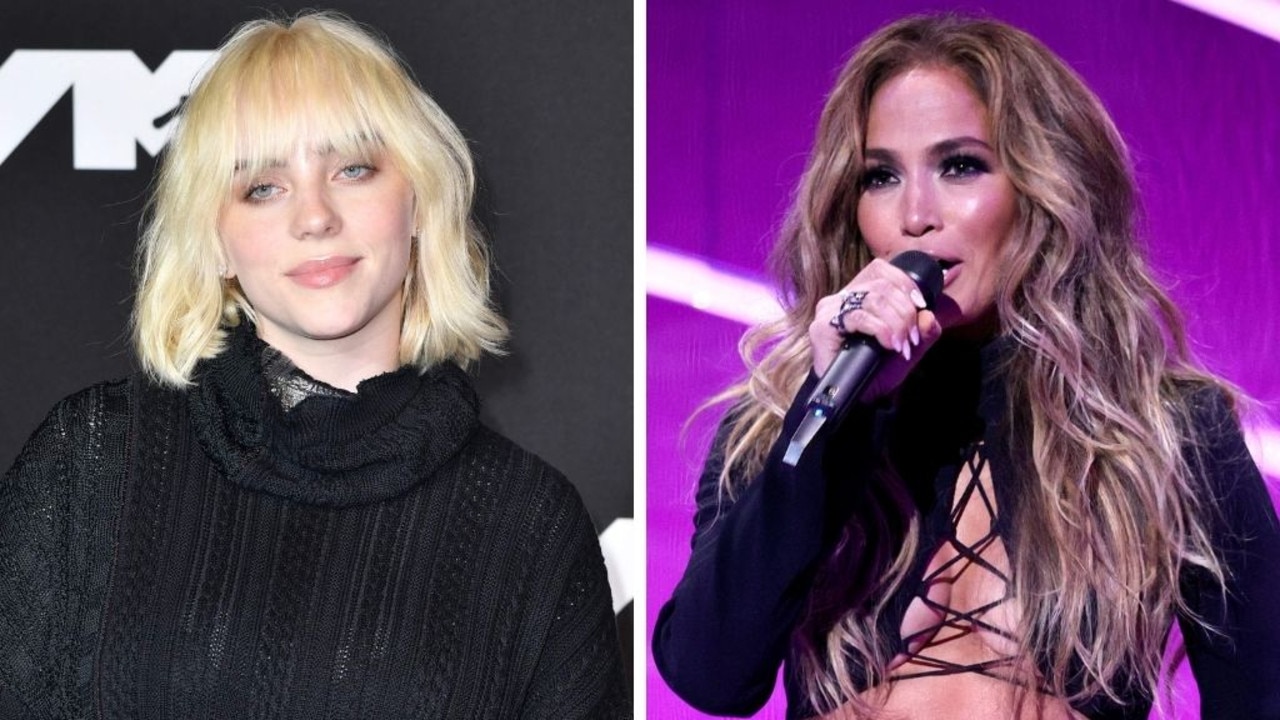 Billie Eilish shades Jennifer Lopez at 2021 VMAs in diss caught on ...