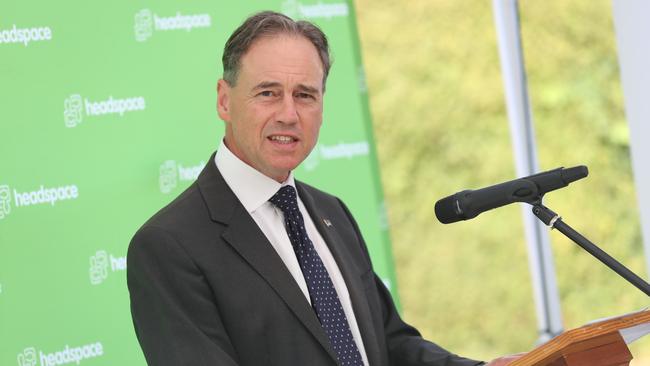 Former health minister Greg Hunt was appointed to the board of HaemaLogiX in May. Picture: Alan Barber