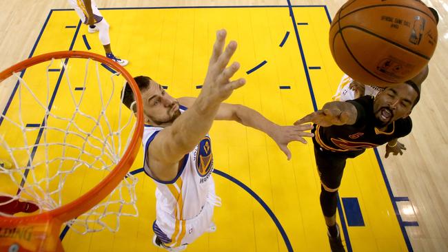 Andrew Bogut is headed for the Dallas Mavericks. Picture: Getty Images/AFP