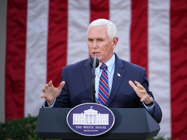 Throughout Trump’s presidency, Mike Pence was loyal to a fault. Picture: Mandel Ngan/AFP