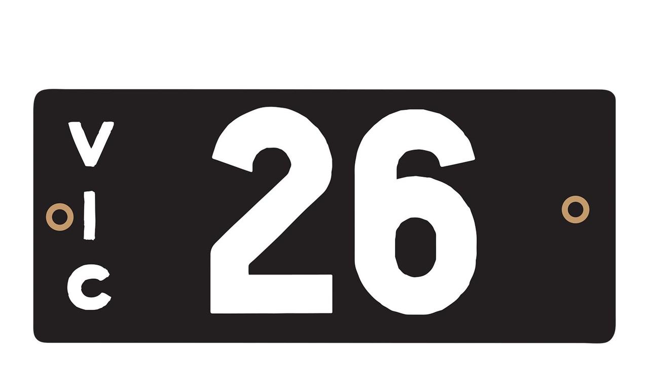 Heritage number plates are the first 265,000 plates produced in each state and are often passed down from generation to generation. Picture: Heritage Only.