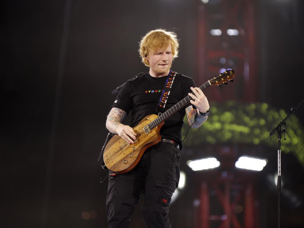 Ed Sheeran Sydney Melbourne Brisbane Pictures Herald Sun