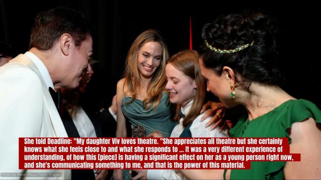 Angelina Jolie 'very happy and content' with life