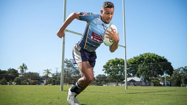 Tim Sielaff-Burns of Coombabah SHS. PICTURE: Brad Fleet