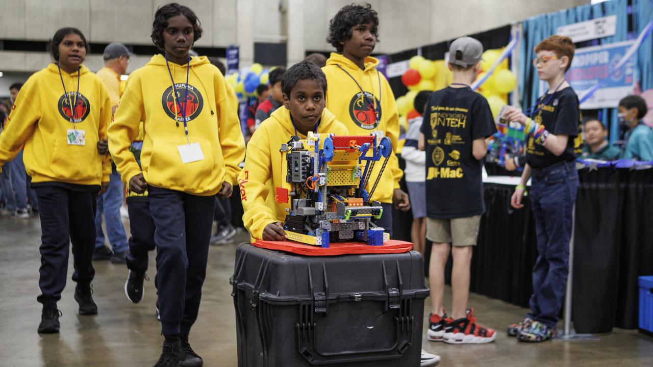 The Dhupuma Barker School Djirikitj Firebirds placed 40 in their division of 80 schools at the 2023 VEX Robotics World Championships in Texas.