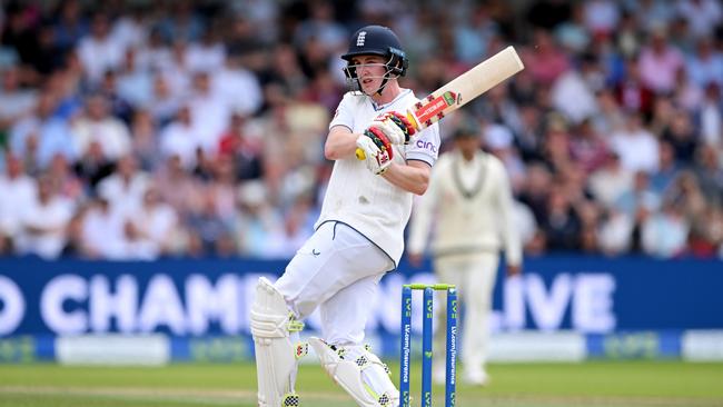 Harry Brook is in command as England close in on victory in Leeds. Picture: Getty