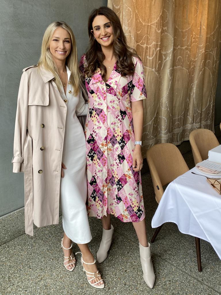 Anna Heinrich with influencer Katie Lolas. Picture: Supplied