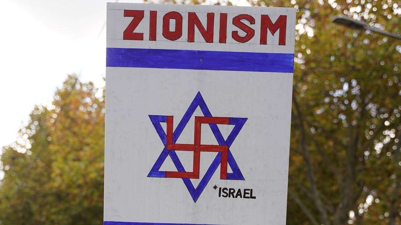Horror Nazi symbol spotted at Nakba rally