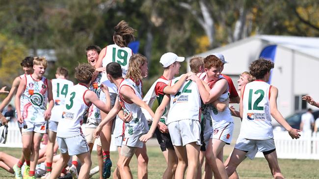Action from Saturday's McDonaldâ€™s South East Queensland Youth Grand Finals played at Yeronga AFC. 2 September 2023. Picture, John Gass