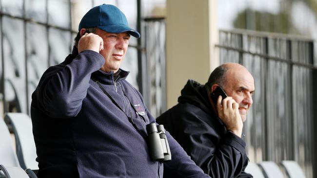 Trainer Mike Moroney (left) and his racing manager Anthony Feroce (right) spent more than 20 years working together, becoming great friends in the process.