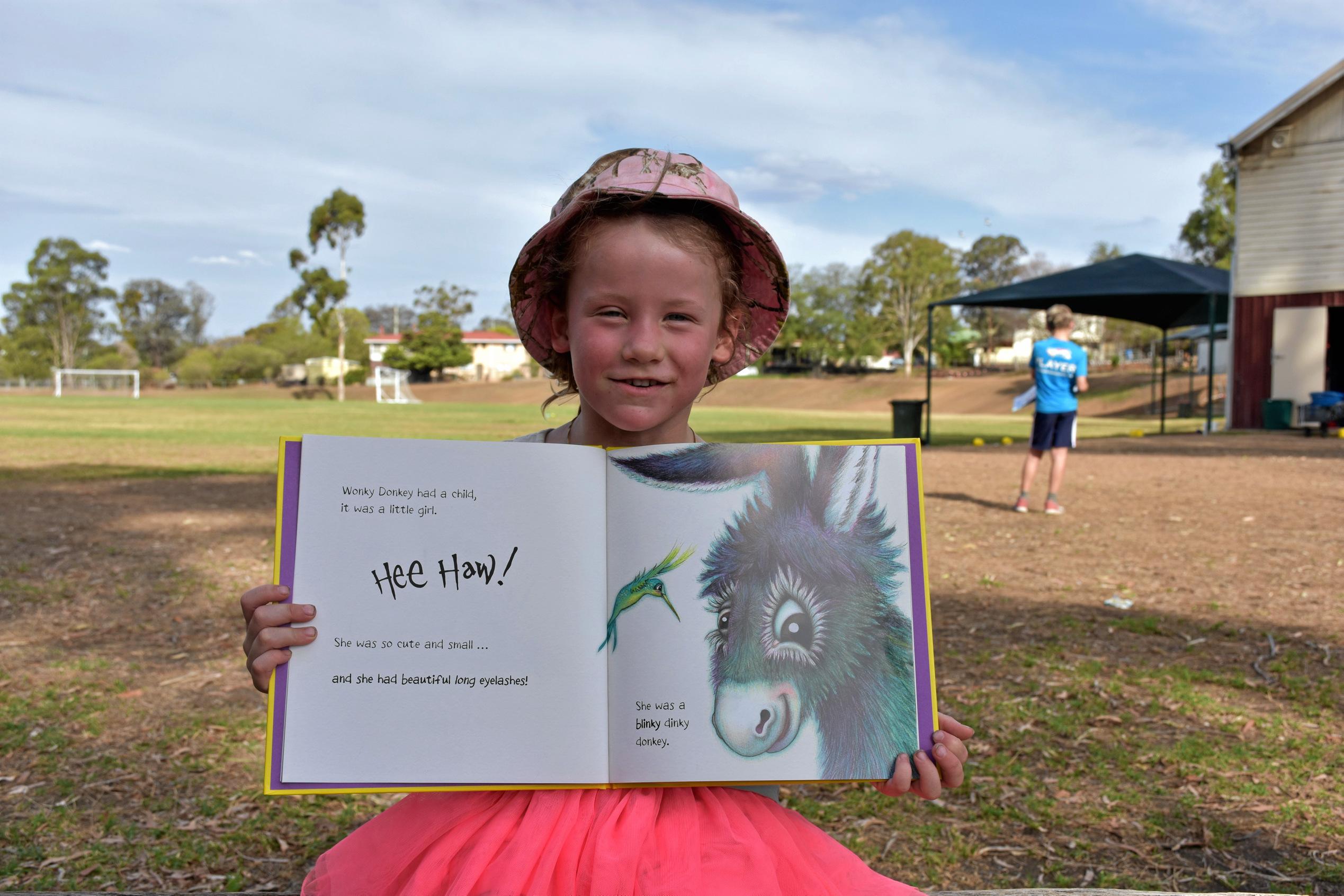 Amelia Norton, 5. Picture: Emily Clooney