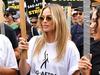 Margot Robbie’s powerful move at Hollywood protest