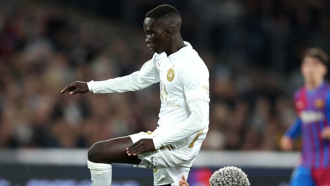 Garang Kuol will suit up for the Socceroos. Picture: Mark Metcalfe / Getty Images