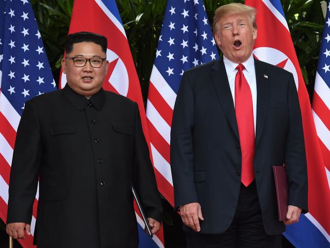 Donald Trump says he has developed “a special bond” with North Korean leader Kim Jong-un. Picture: AFP