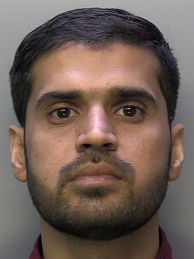 Sara’s uncle Faisal Malik was found guilty of causing or allowing the death of a child. Picture: AFP / Surrey Police