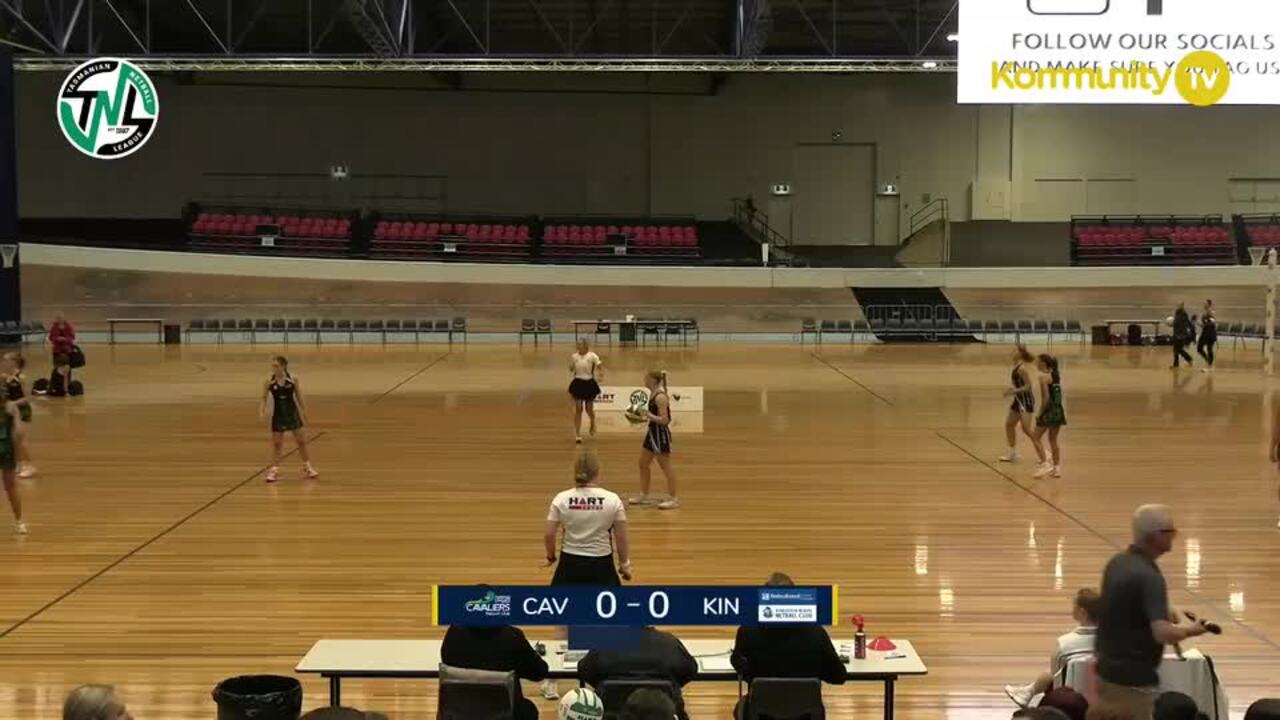 Replay: Cavs v Kingston (19 & U) – 2025 Tasmanian Netball League Round 1