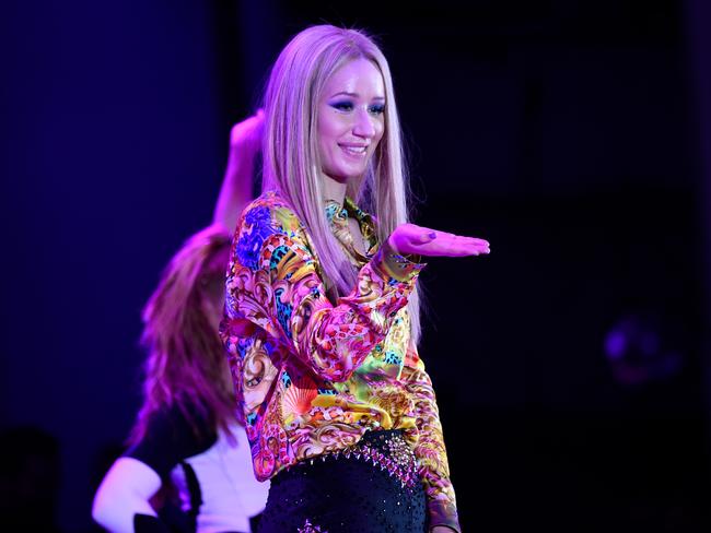 Acting ... rapper Iggy Azalea says she shocked to be given lines in the new Fast &amp; Furious Film. Picture: Getty