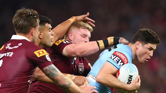 Mitchell Moses is expected to retain the halfback spot. Picture: Chris Hyde/Getty Images