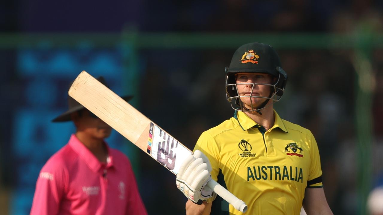 Smith has struggled to build big scores at the World Cup. Picture: Robert Cianflone/Getty Images