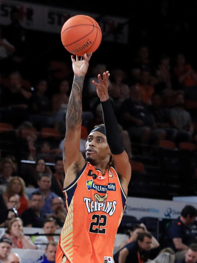 Taipans' Tajhere McCall. Picture: Brendan Radke