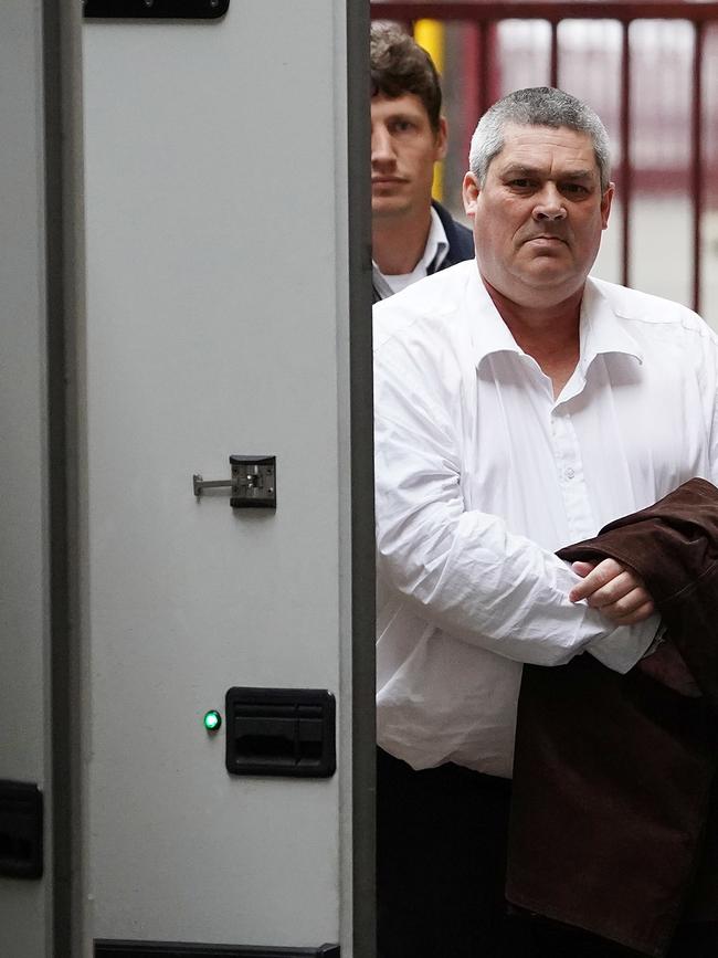 Ronald Lyons arrives at the Supreme Court of Victoria in Melbourne, Wednesday, August 15, 2018. Picture: (AAP Image/Stefan Postles)