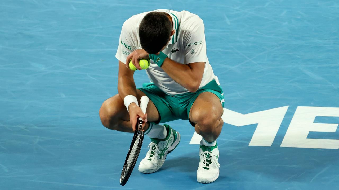 Australian Open 2021, tennis Novak Djokovic injury, defeats Milos